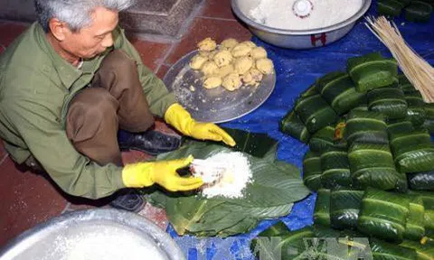 Bánh chưng - Chiếc bánh mang hồn Tết Việt