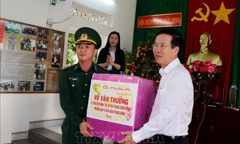 Lãnh đạo Đảng, Nhà nước thăm, chúc Tết tại một số địa phương