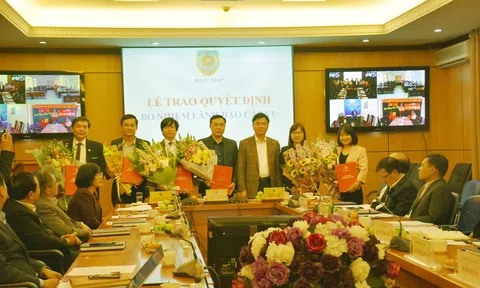 Bộ Tư pháp bổ nhiệm nhiều lãnh đạo cấp vụ