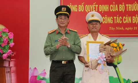 Bộ trưởng Bộ Công an bổ nhiệm nhân sự mới