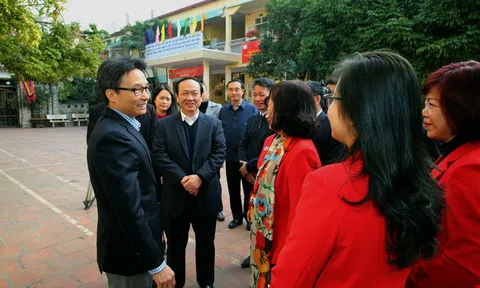 Hai lời hứa với Phó Thủ tướng của trường Tiểu học Ngọc Hà