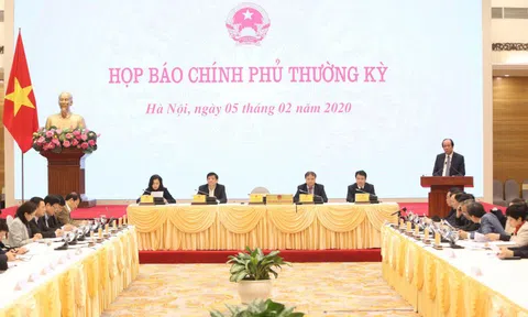 Nội dung Họp báo Chính phủ thường kỳ tháng 1/2020