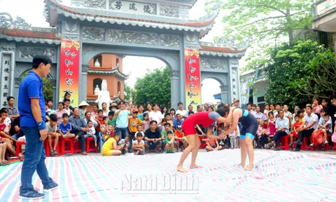 Nam Định: Thành Lợi bảo tồn, phát huy giá trị văn hoá truyền thống
