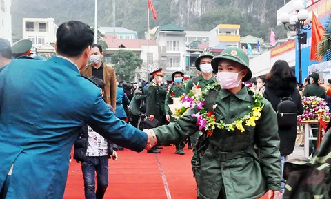 9 tỉnh, thành phố Quân khu 3 giao quân