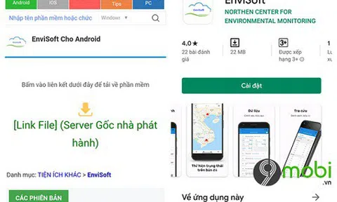Chính thức triển khai ứng dụng về chất lượng không khí