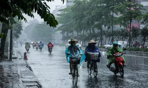 Bắc Bộ - Bắc Trung Bộ mưa dông, vùng núi đề phòng thời tiết nguy hiểm, Tây Nguyên - nam Bộ nắng nóng