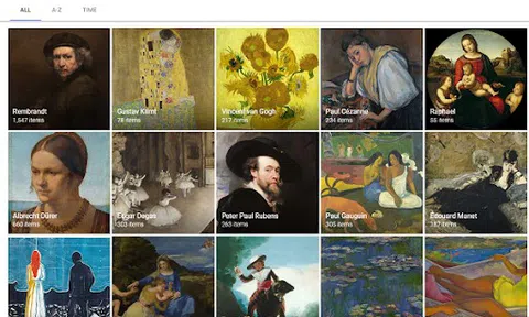 Art and Culture của Google khám phá thế giới nghệ thuật qua online