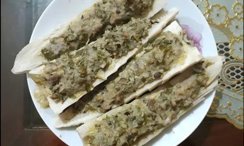 Thơm ngon món măng ngọt nhồi thịt