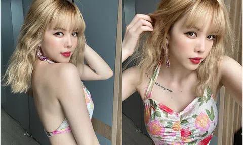 Khoe lưng trần, bạn gái tin đồn Sơn Tùng M-TP khiến fan đứng ngồi không yên