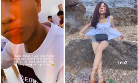Phì cười với cách Phan Văn Đức “dìm hàng” vợ, Quỳnh Anh tranh thủ đi xả hơi