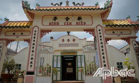 Tiền Giang: Đình Tân Hiệp - Độc đáo kiến trúc nghệ thuật đình làng Nam bộ