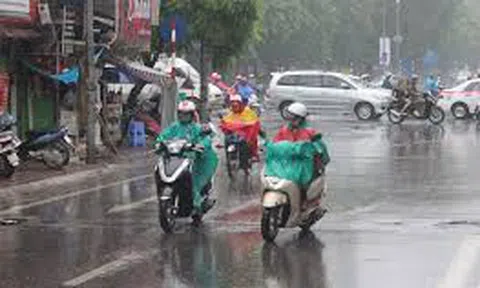 Bắc Bộ mưa dông cục bộ, Trung Bộ nắng nóng diện rộng, Tây Nguyên - Nam Bộ chiều tối mưa dông rải rác