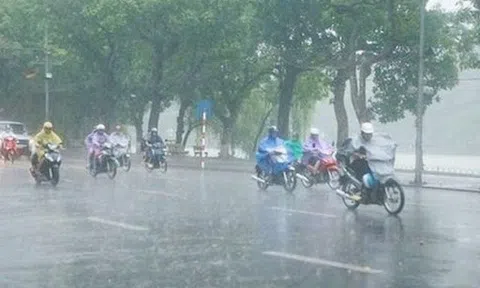 Bắc Bộ và Bắc Trung Bộ mưa dông diện rộng, Tây Nguyên - Nam Bộ nắng nóng