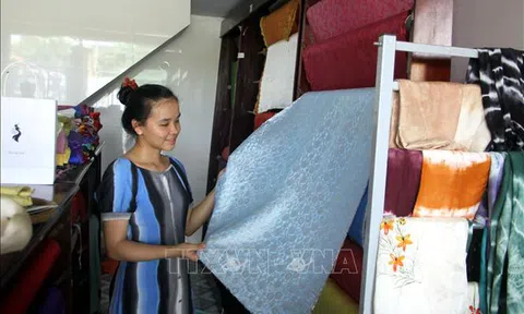 Quảng Nam: Bảo tồn, phát triển làng nghề truyền thống lụa Mã Châu