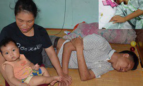 Xót xa cảnh gia đình nghèo cùng cực bị bệnh tật bủa vây không lối thoát
