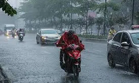 Bắc Bộ mưa to, Nam Trung Bộ nắng nóng, Tây Nguyên - Nam Bộ ngày nắng, chiều tối mưa dông rải rác,