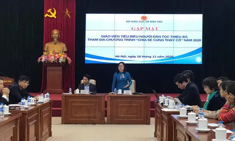 Chia sẻ và đồng hành cùng giáo viên người dân tộc thiểu số