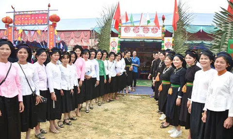 Yên Bái: Mường Lai tưng bừng Ngày hội bản mường