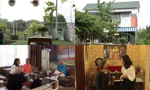 Thăm nhà vườn rộng 1000m2 của NSND Thanh Hoa và ông xã