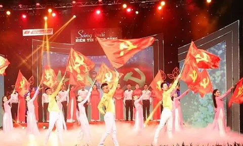 Chương trình nghệ thuật 'Sáng mãi niềm tin theo Đảng'