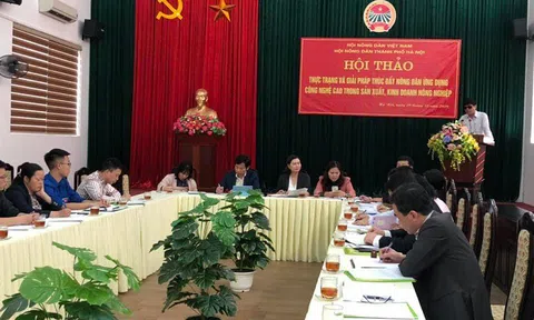 Hà Nội: Gỡ nút thắt phát triển nông nghiệp công nghệ cao cho nông dân