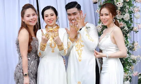 Cô dâu vàng đeo trĩu cổ, hồi môn 3 đời tiêu không hết trong năm 2020