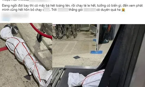 Xuất hiện vật thể lạ ở sân bay khiến khách hàng bỏ chạy