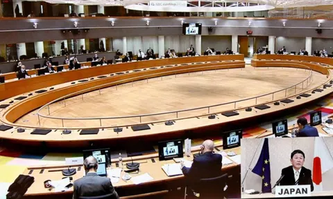 Nhật Bản mang 'Tầm nhìn Ấn Độ Dương-Thái Bình Dương tự do và rộng mở' đến EU