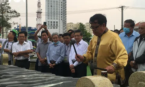 Bến Tre: Đàn đá công trình văn hóa nghệ thuật độc đáo xuất hiện ở xứ Dừa