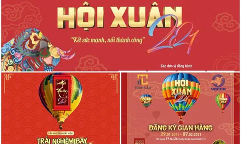 Trải nghiệm bay khinh khí cầu giữa lòng Hà Nội tại Hội Xuân 2021