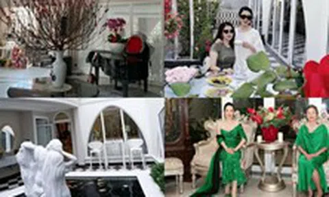 Khám phá nội thất bên trong biệt thự xa hoa của "hoa hậu Đền Hùng" Giáng My