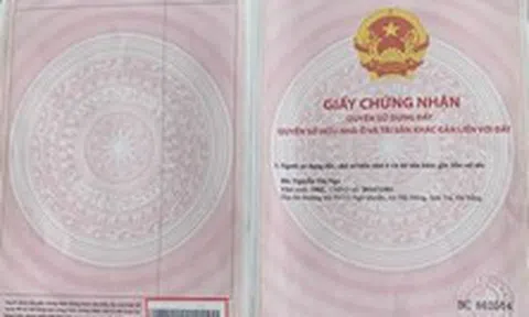 Sổ đỏ không có mã vạch ở cuối trang là thật hay giả?