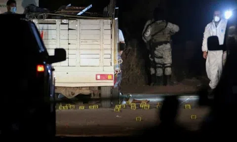 Mexico: Xả súng kinh hoàng, 11 người thiệt mạng