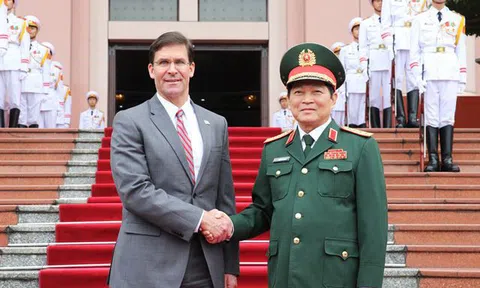Bộ trưởng Bộ Quốc phòng Hoa Kỳ Mark Esper thăm chính thức Việt Nam