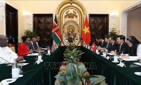 Phó Thủ tướng Phạm Bình Minh hội đàm với Bộ trưởng Ngoại giao Cộng hòa Kenya