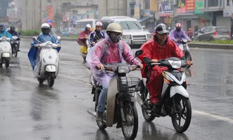 Các khu vực đều có mưa về đêm 1/1, Bắc Bộ trời tiếp tục rét 