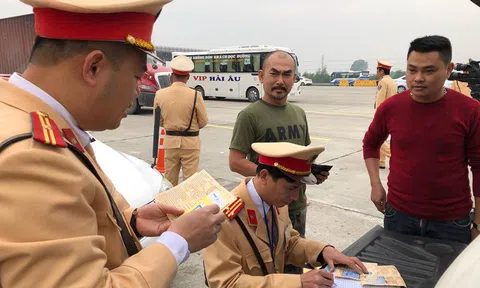 Kết quả những ngày đầu ra quân kiểm tra " Nồng độ cồn"