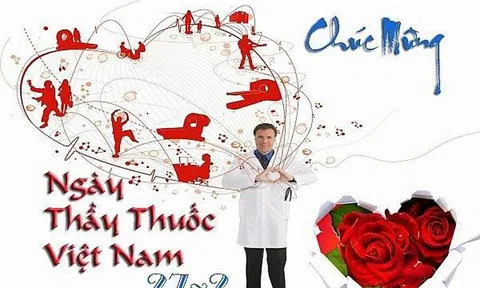 Những tấm thiệp đẹp và ý nghĩa chúc mừng ngày Thầy thuốc Việt Nam 27/2