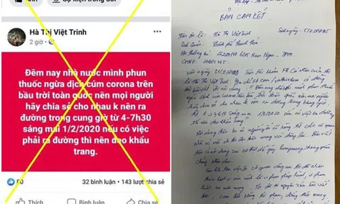 Tung tin giả dưới mọi hình thức về COVID19 là tội ác, là đi ngược lại lợi ích của cộng đồng cần phải nghiêm trị
