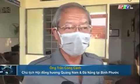 Phương Nam lá lành đùm lá rách: Hội Đồng hương Quảng Nam Đà Nẵng tại Bình Phước chung tay phòng chống COVID19