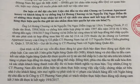 Ngân hàng sẽ làm gì khi Ban quản lý Chung cư chưa phối hợp với ngân hàng để thu hồi tài sản có liên quan của khách hàng khi vi phạm cam kết tín dụng?