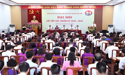 Đại hội Đảng bộ cơ quan Trung ương MTTQ Việt Nam lần thứ XIII thành công tốt đẹp