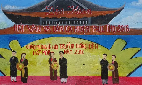 Độc đáo con đường bích họa đa sắc màu ở Thủ đô Hà Nội