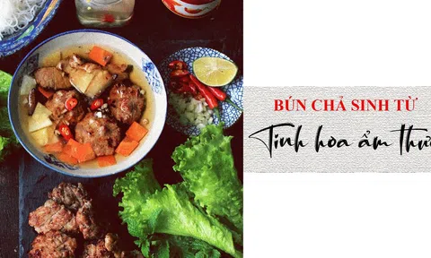 Bún chả Sinh Từ nổi bật của văn hóa ẩm thực Hà Thành