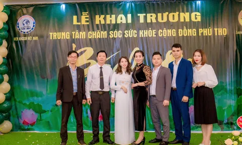 Khai trương trung tâm chăm sóc sức khỏe tại Thanh Sơn Phú Thọ