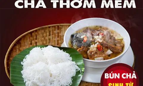 Đôi nét đặc biêt về món Bún chả truyền thống Sinh Từ !