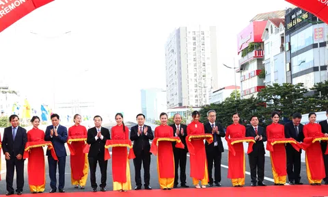 Phó Thủ tướng Thường trực dự Lễ khánh thành cầu cạn Mai Dịch – Nam Thăng Long