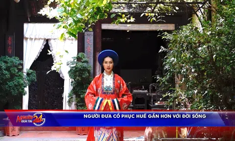 Người đưa cổ phục Huế gần hơn với đời sống