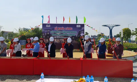 Lễ khởi công xây dựng 33 căn SHOPHOUSE - Khu đô thị Phố Nối HOUSE: Một trong những dự án với vị trí đắc địa và đáng sống ven Hà Nội.