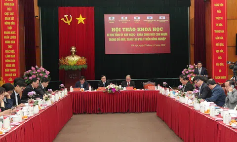 Hội thảo khoa học “Bí thư Tỉnh ủy Kim Ngọc – Chân dung một con người trong đổi mới, sáng tạo phát triển nông nghiệp”